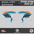 thumbnail image 4 of Kalair GFX Graphics Kit for Ktm 690 DUKE (2012-2020) Scalper Series, 4 of 5