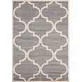 thumbnail image 2 of Unique Loom 3116021 7 x 10 ft. Austin Trellis Rectangular Rug, Gray, 2 of 5