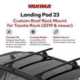 thumbnail image 3 of YAKIMA Landing Pad 23, Fixed Point Mounts for 2019 & Newer Toyota Rav4 SUV, 3 of 8