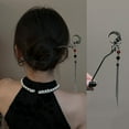 thumbnail image 7 of 6Pcs Chinese Hair Sticks Vintage Hair Chopsticks Tassel Hair Pins Hanfu Hair Accessories for Woman Girls Hair Decoration, 7 of 7