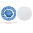 thumbnail image 4 of 6pcs 9-10 Inch Light Blue White Soft Mircrofiber Car Wax Polishing Bonnet Buffing Pad Washable Covers Polisher, 4 of 8