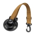 thumbnail image 4 of Correa de sujeción ajustable para equipaje con ventosa de silicona de 43,5 a 60 cm, accesorio de montaje sencillo, cinturón de sujeción versátil y Caqui, 4 of 8