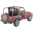 thumbnail image 2 of Bestop 80032-35 Jeep Wrangler Windjammer, Black Diamond, 2 of 2
