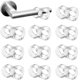 thumbnail image 1 of Door Stops 10 Pieces PVC Door Handle Stopper Door Bumper Silicone Door Anti-Door Handle Protection (Transparent), 1 of 5