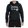 thumbnail image 2 of Wild Bobby, Daddy to Be Pregnancy Reveal Gift Parents to Be, Pop Culture, Unisex Graphic Hoodie Sweatshirt, Black, Small, 2 of 3