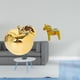thumbnail image 2 of Escultura De Fruta, Figura De Cerámica, Decoración, Colección, Artesanía, Delicado Adorno, Estatua De Escritorio, Escultura De Animal Dalecarlian Coleccionable Sueco Para Porches,, 2 of 8