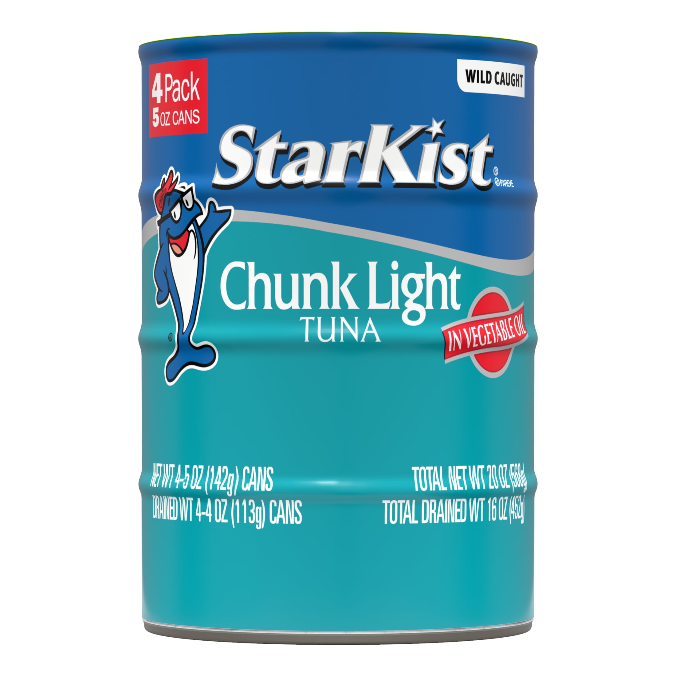 tuna StarKist Chunk Light Tuna in Oil, 5 oz Can, Wild Caught