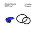 thumbnail image 4 of Uxcell 0.63 x 0.37 x 0.35 inch Plastic Fishing Hook Keeper Holder with 2 Size Rubber Rings Blue 10 Pack, 4 of 5