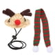 thumbnail image 1 of Disfraz De Dragón Barbudo, Sombrero De Alce De Paja Ajustable Y Bufanda, Ropa De Hámster, Ropa De Dragón Barbudo, Disfraz De Navidad Para Fotos De, 1 of 7