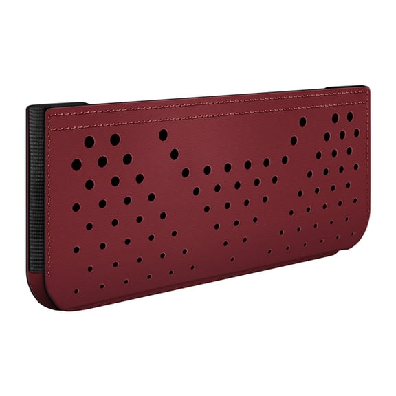 RUISINERY Car Interior Storage Bag Phone Holder Adhesive Net Pocket With Breathable Design For Efficient Space Utilization