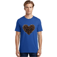 thumbnail image 2 of Coffee-Beans-Heart Mens Graphic Tee, 100% Cotton, Casual Summer Wear, 2 of 2
