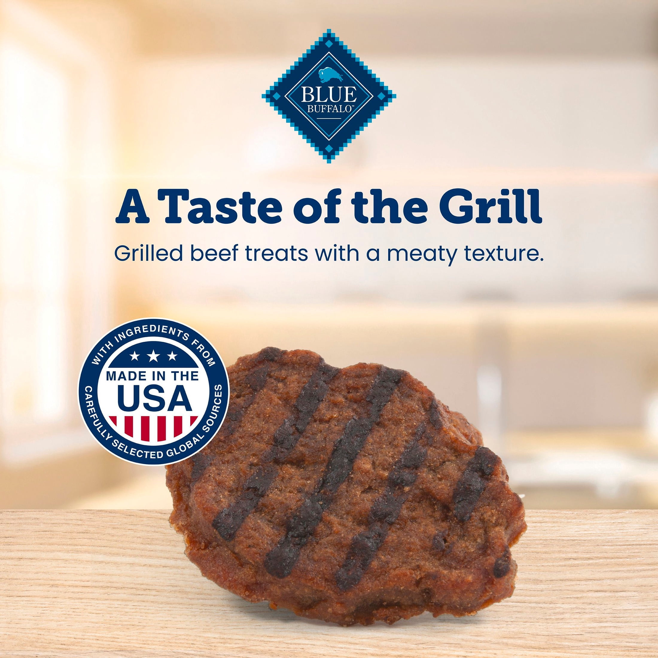 Blue Buffalo True Chews Chicken-Free Dog Treats, Premium Burger Recipe, 10oz.