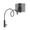 Black, variant on Tablet Holder Stand for Bed with Flexible Arm for Easy Viewing 360 Degree Rotating 70CM Long Arm