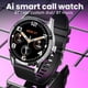 thumbnail image 3 of Música multifunción inteligente Impermeable Bluetooth de ejercicios Pantalla táctil completa - Plata negro Sunnimix reloj inteligente bluetooth, 3 of 8