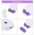 thumbnail image 4 of Kit Professionnel d'Épilation Sans Douleur Épilateur Tactile au Laser USB Rechargeable Femmes Corps Visage Jambe Bikini Main Rasoir Épilateur, 4 of 8