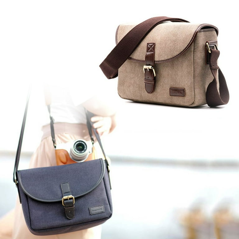 Stylish Camera Bag - Leather Bag for DSLR