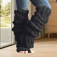 thumbnail image 5 of Knitted Leg Warmers for Women and Girls, Calf Cuffs In Braid Pattern for Indoor/Outdoor, Thick Boot Covers Foot Warming Covers, 5 of 5