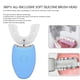 thumbnail image 4 of Worallymy Juego de cepillos de dientes Manos libres eléctrica Blanqueamiento de dientes Limpieza de dientes sónica en forma de U Azul para niños más pequeños Juego de cepillos de dientes Worallymy JD735814290, 4 of 7