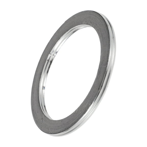 ID 61mm Exhaust Manifold Gasket Prevent Leak Noise Exhaust Donut Gasket Muffler Ring Exhaust Flange Gasket for Car SUV Truck Graphite Stainless Steel
