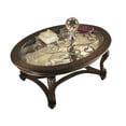 thumbnail image 1 of Ashley Furniture Norcastle Table Basse Ovale en Brun Foncé, 1 of 2