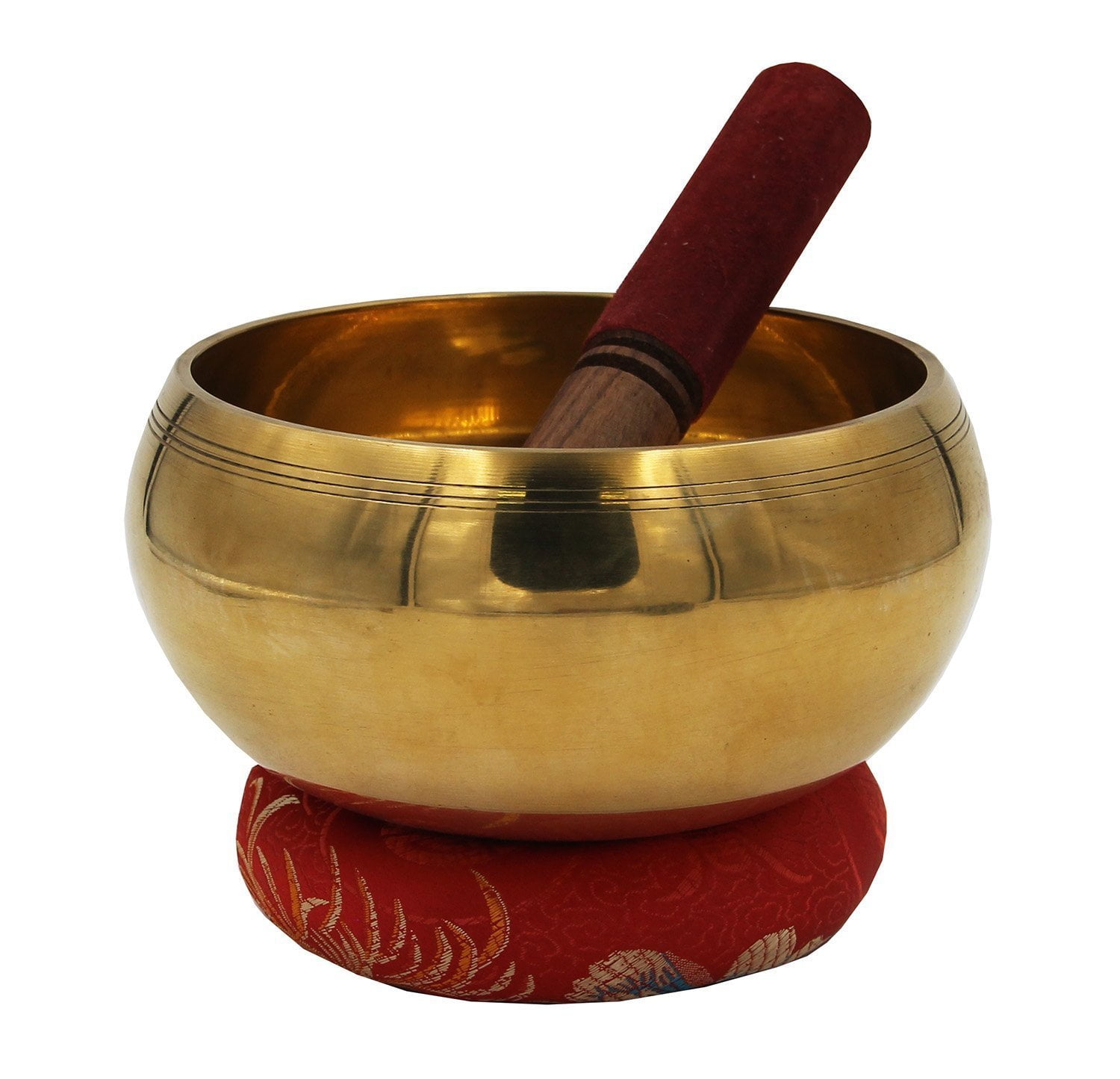 DharmaObjects Tibetan Extra Large Heavy Meditation Ring Gong Singing