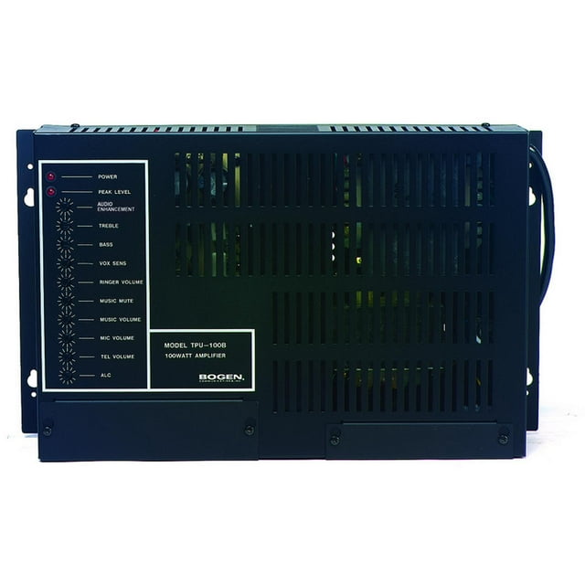 Amplificador Bogen de radiobúsqueda telefónica de pared de 100 vatios