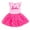 Pink, variant on Barbie Little Girls Tulle Dress Little Kid to Big Kid