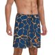 thumbnail image 2 of Balery Giraffe Skin Pantalones cortos de pijama de punto de algodón para hombre con cinturilla y bolsillos-Large, 2 of 6