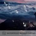 thumbnail image 3 of Nebula Waterproof Shower Curtain Set with Hook, Printed Design for Bathroom Decoration, 3 of 6