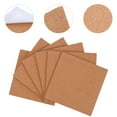 thumbnail image 2 of MOVTOTOP 6 Pcs Épingle Murale Décorative en Liège pour Outil d'Organisation Multicolore 7.9X7.9X0.2in, 2 of 7