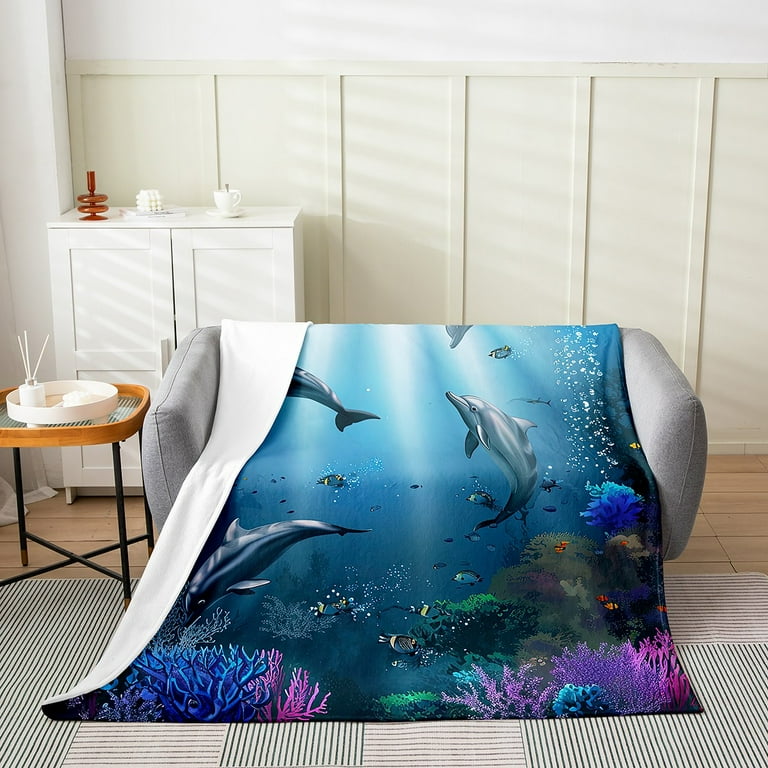 Dolphin blanket walmart hotsell