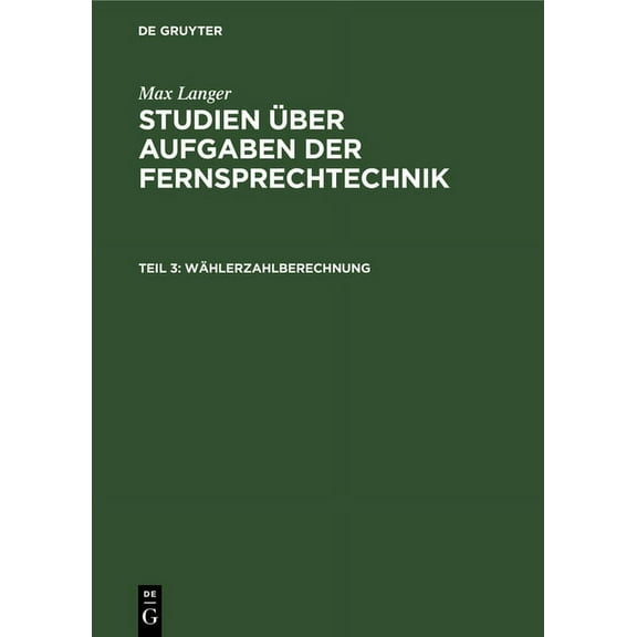 Wählerzahlberechnung, (Hardcover)