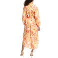 thumbnail image 2 of Beulah womens  Shirtdress, m, Orange, 2 of 3