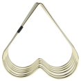 thumbnail image 2 of Desktop Book Shelf, Desk Book Storage Rack, Telescopic Book Stand For Office Home Bedroom Gold, 2 of 8