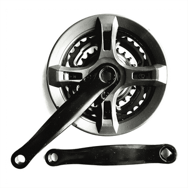 1 x Bike Crankset and Crank-Black