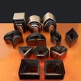 thumbnail image 5 of de material ro Herramienta de corte de material ro, 7 piezas Troquedo de material ro Perforador de material ro Herramienta rforación de material acero Perforadora Hexágono BLESIY Molde de corte, 5 of 5