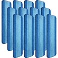 thumbnail image 1 of Zshan (12pcs) Microfiber Cleaning Pads Compatible with Bona Mop Reusable Replacement Pads for 18 Inch Mop Washable Microfiber Mop Pad Refills Replacement Mop Heads for Floor Cleaning, 1 of 5