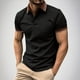 thumbnail image 2 of Camisas de Manga Larga para Hombres Pullover Impresión Botón Turndown Collar Blusa, Tela Suave Transpirable para Invierno Casual, 2 of 9