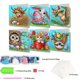 thumbnail image 4 of 6 Piezas Pascua Tarjeta Pintura Diamantes Arte para Favores Fiesta, 4 of 7