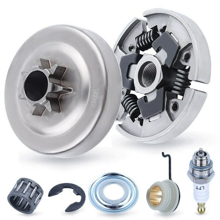 

3/8 7 Teeth Clutch Sprocket Kit For Stihl MS290 MS310 MS390 029 039 1125 160 2002 1125 640 2000 w Needle Bearing Worm Gear