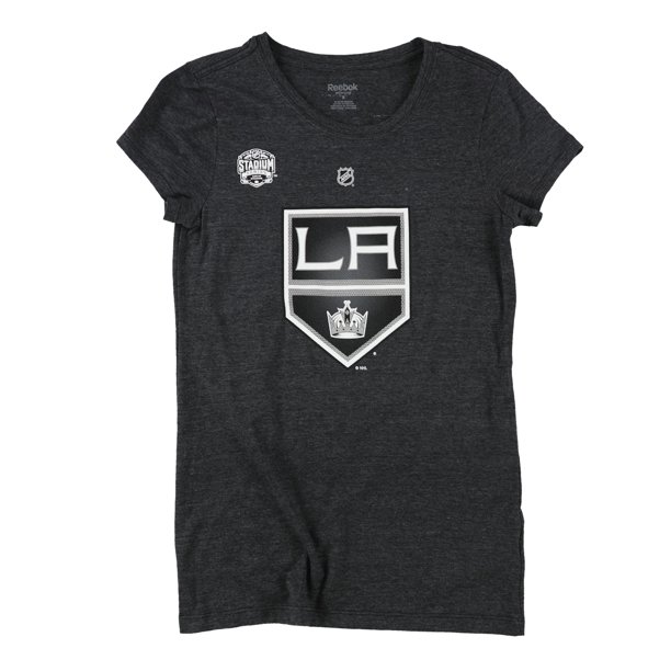 Reebok Womens LA Kings Williams 14 Graphic T-Shirt blkheathered M