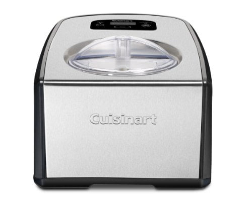 CUISINART ICE-100 Compressor Ice Cream & Gelato Maker, Silver, 1-1
