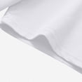 thumbnail image 5 of hotojiny Mens Golf Shirt Quick-Dry Short Sleeve Stretch Top Collared Athletic T-Shirt Lightweight Solid Color Workout Tee(White AA2,X-Large), 5 of 7