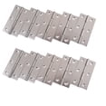 thumbnail image 3 of 10 Pcs Charnière Plate en Acier Inoxydable pour Accessoires de Connecteur de Boîte de Rangement, 3 of 8