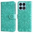 thumbnail image 1 of Funda tipo cartera GANGXUN para Honor X8A , diseño girasol, cuero PU, soporte, cierre magnético, tarjetero, 1 of 5