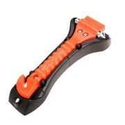 Coocheer 2pcs Car Auto Emergency Safety Hammer Belt Window Glass Breaker Punch Cutter Bus Escape Rescue Tool Kit Survival Gear