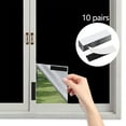 thumbnail image 7 of 100% Blackout Curtain Darkest House Blackout Window Privacy Film Tint Anti Look Cover Glass Window Cloth Car Stickers, 7 of 7