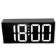 thumbnail image 5 of Reloj Despertador Dual Ruidoso, 4 Niveles De Brillo, Pantalla LED De 7,4 Pulgadas, Reloj Despertador Vibratorio, 4 Niveles De Volumen Para Dormitorio Para Personas Que Duermen, 5 of 7