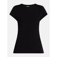 thumbnail image 6 of Scenario Women's and Women's Plus Tee with Short Cap Sleeves, Sizes XS-4X, 6 of 6