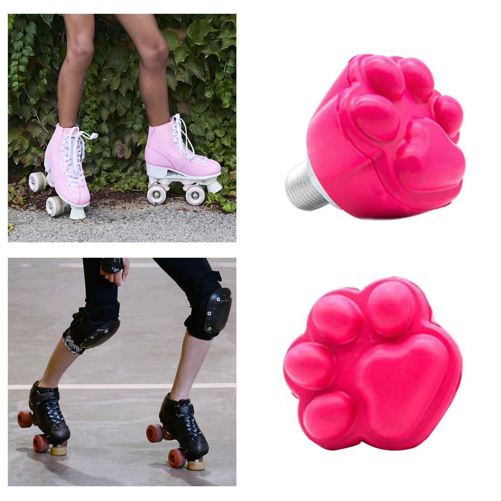 Details about   Outdoor Roller Skates Toe Stop,Double-Row Roller Skate Toe Stoppers Skating 